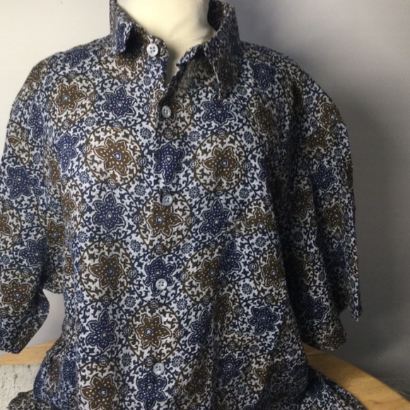 Tasso Elba 100% Linen Shirt …Perfect for Summer Heat - Picture 7 of 7